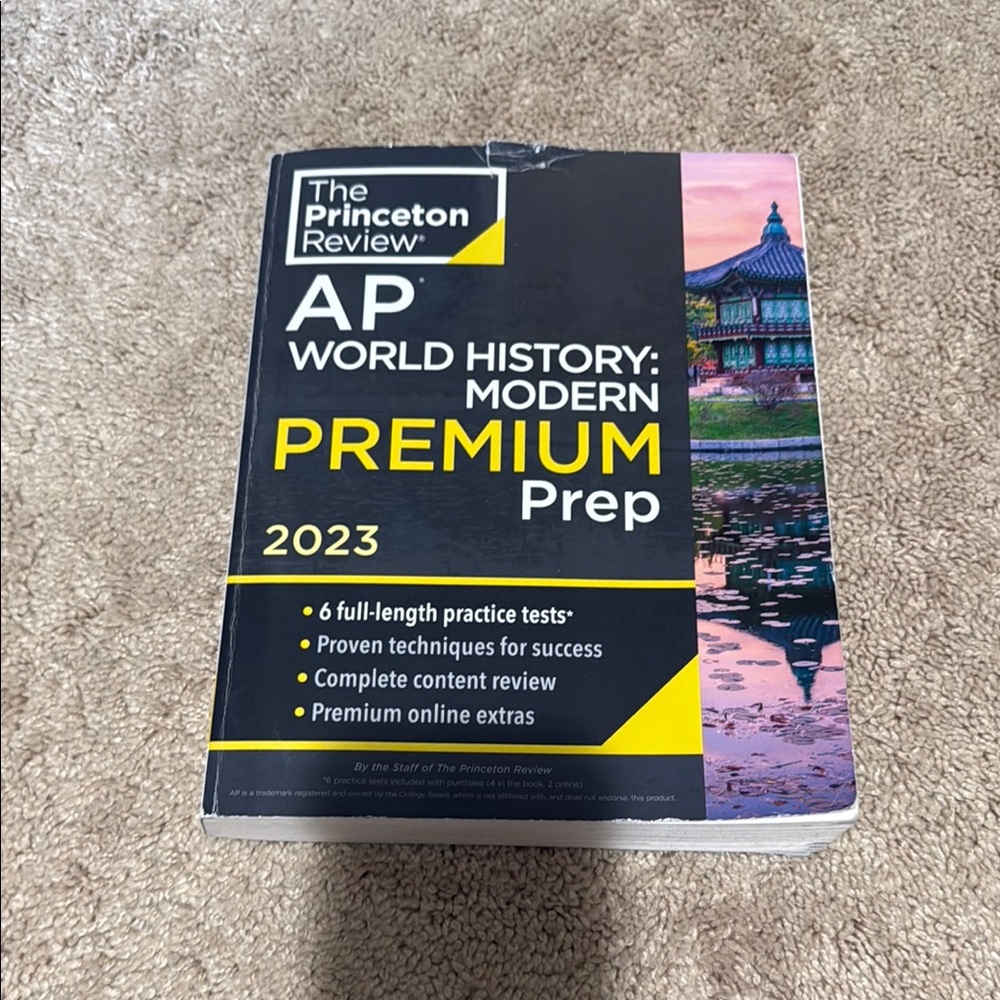 The Princeton Review AP World History: Modern Premium Prep 2023